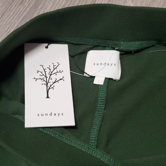 Sunday joggers sport pants green size 1 New - Picture 4 of 8